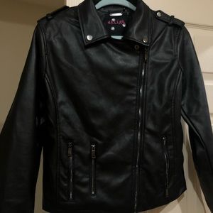 Faux Leather Jacket